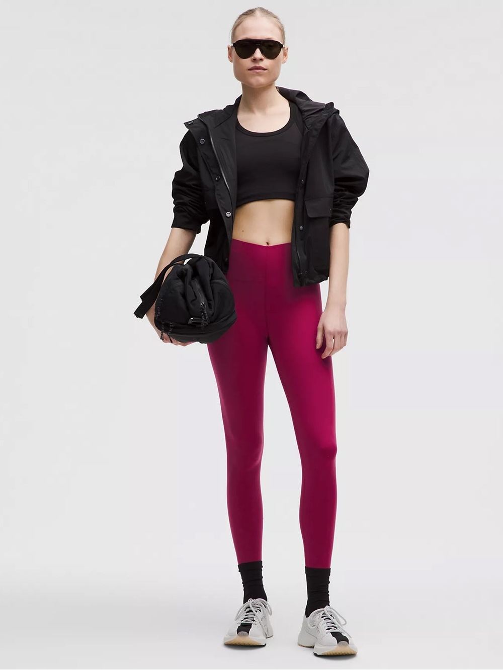 lululemon Athletica Glow Up Super High-Rise Magenta Leggings